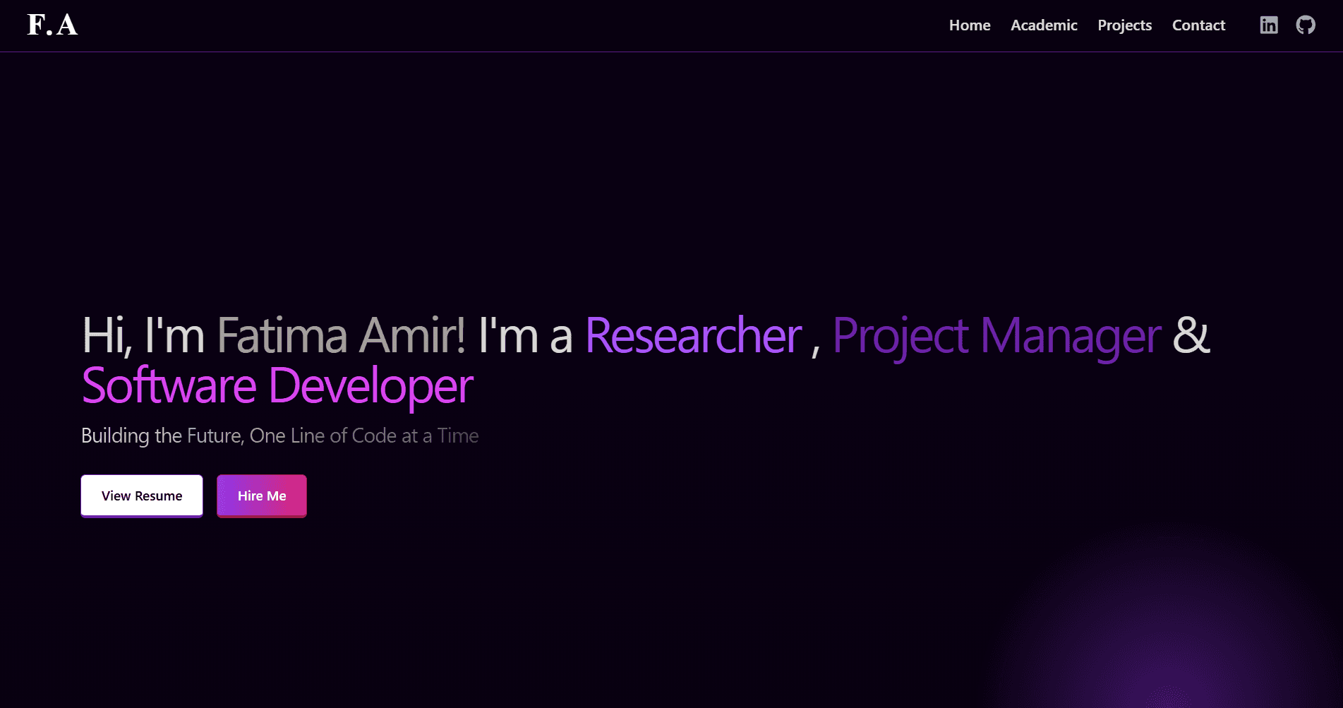 Fatima Amir Portfolio